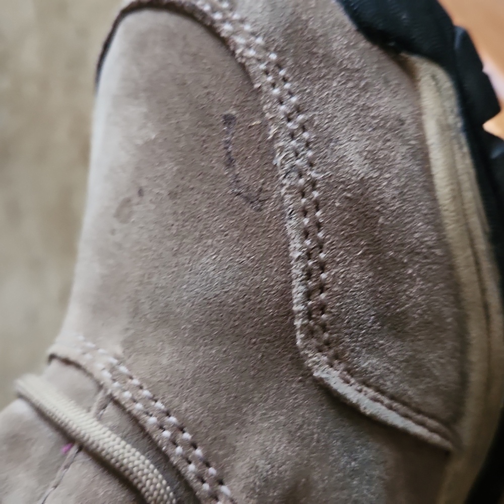 Sorel Brown and Cream Winter/hiking Boots Lace-Up Suede Womans Size 6 - Picture 9 of 15